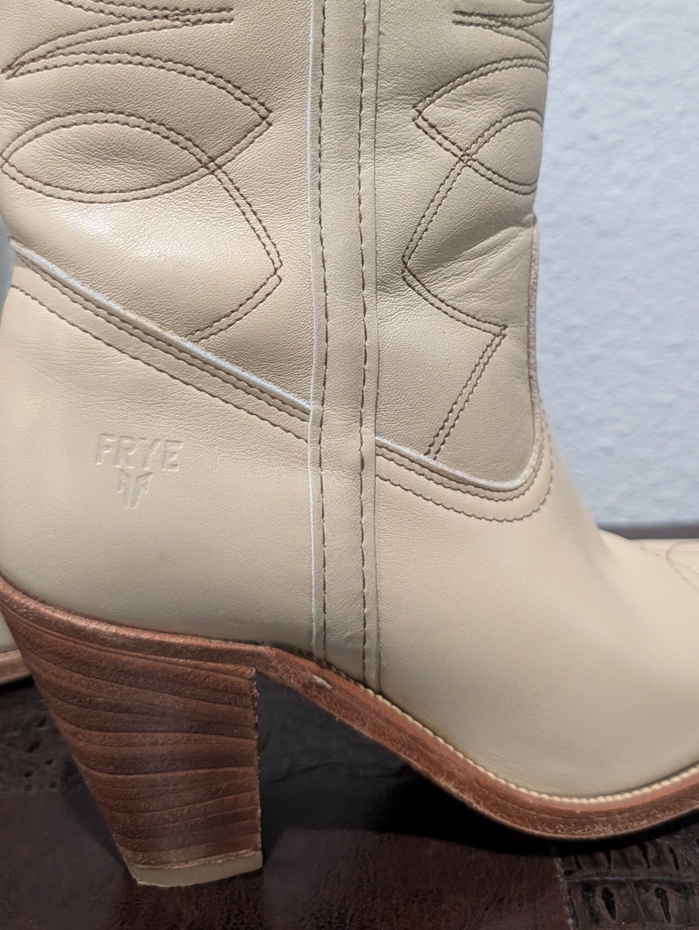 VINTAGE 70s/80s: Frye Western Boots Size 7 - Picture 11 of 16